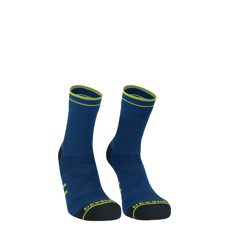 waterproof running socks blue